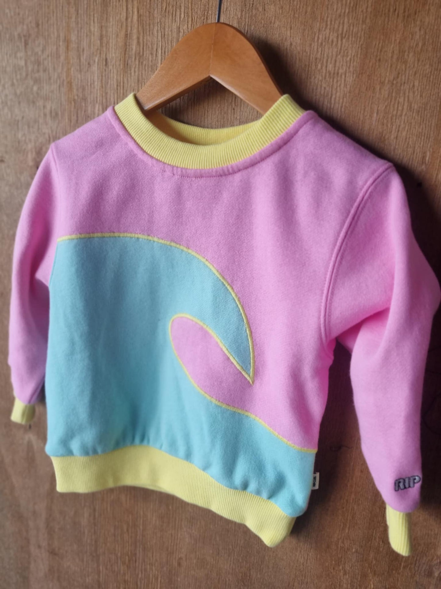 RIP CURL Girl Surf Wave Crew 1-8 years