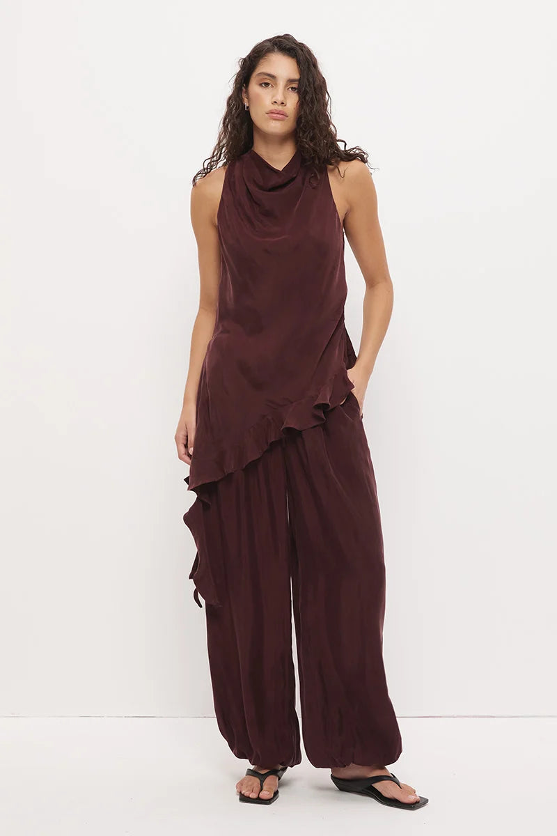 MON RENN Eadie Top Chestnut