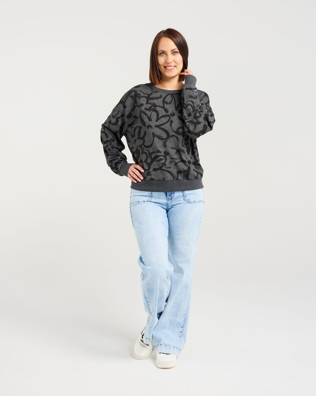 SEDUCE Elowen Sweat Grey