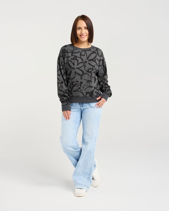 SEDUCE Elowen Sweat Grey