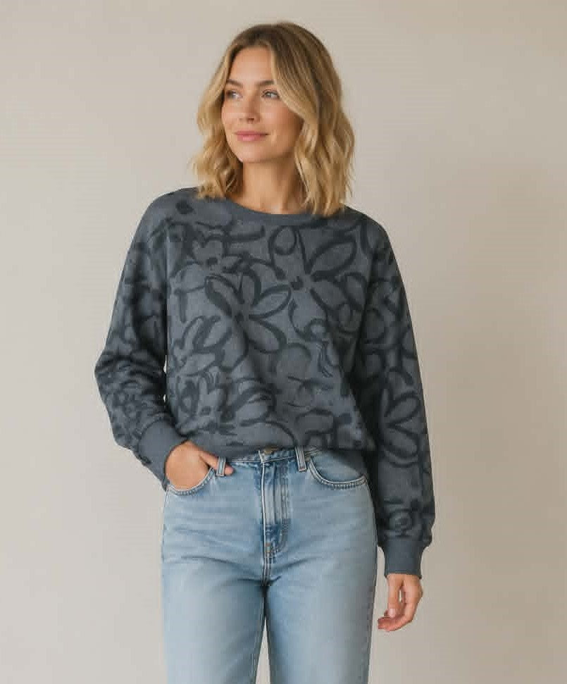 SEDUCE Elowen Sweat Grey