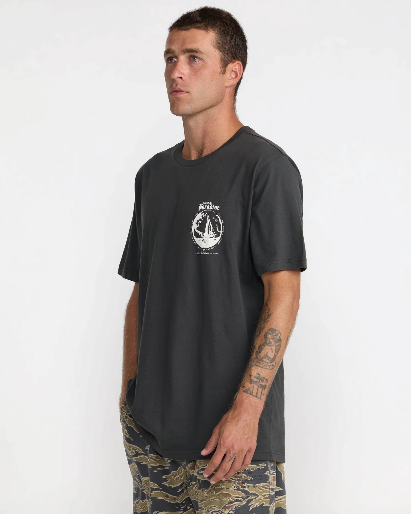 RVCA Endless Journey Tee Pirate Black