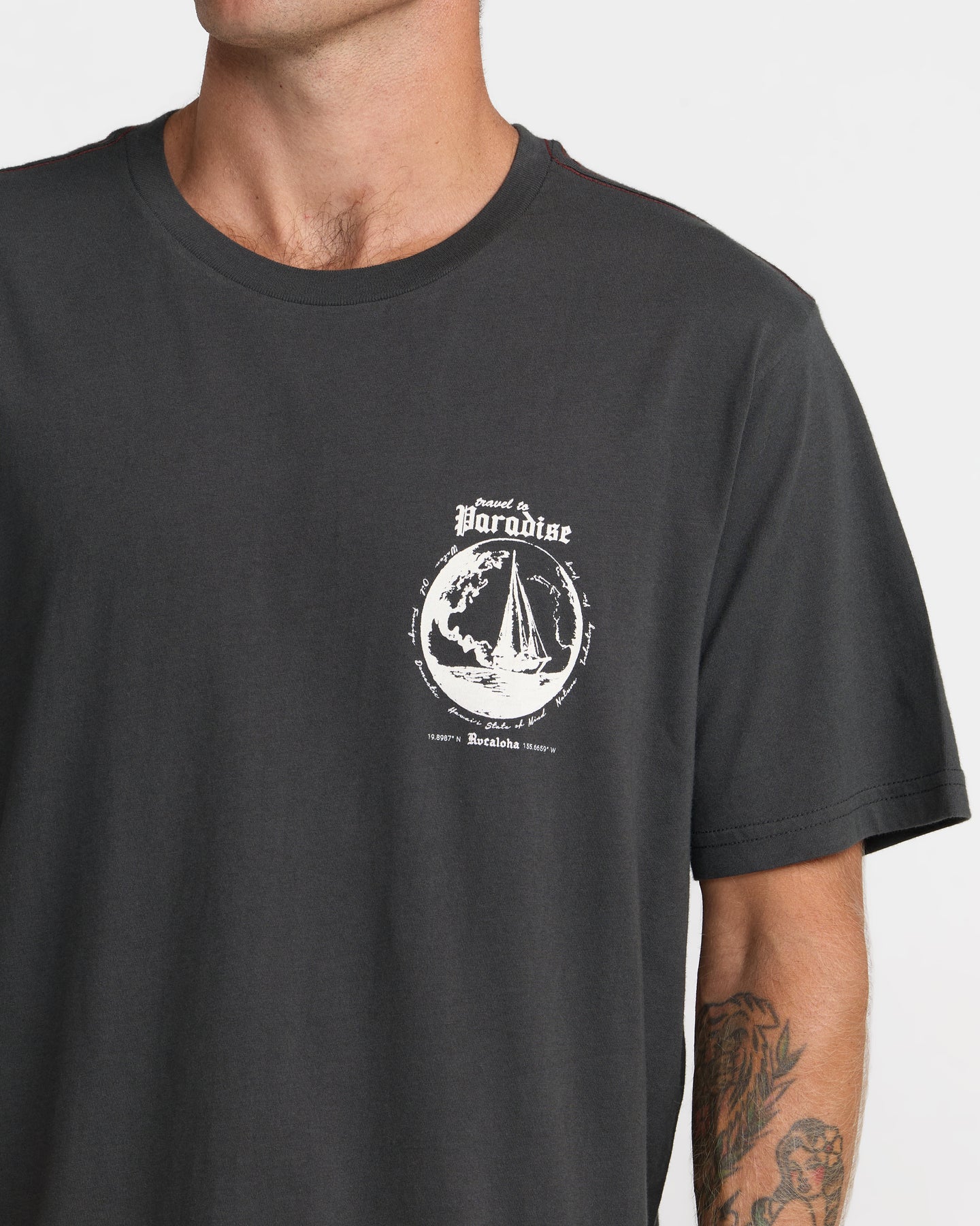 RVCA Endless Journey Tee Pirate Black