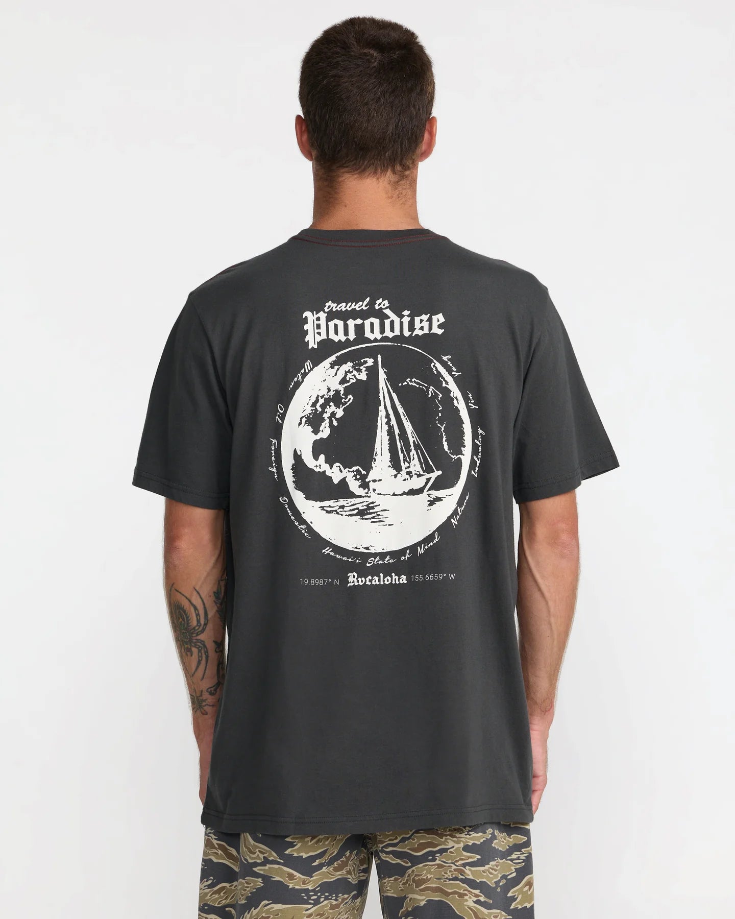 RVCA Endless Journey Tee Pirate Black