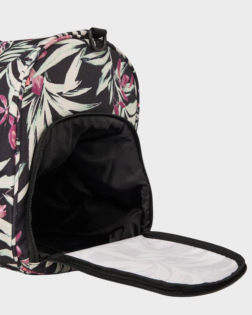 ROXY Pumpkin Spice Overnight Duffle Bag Floral Print