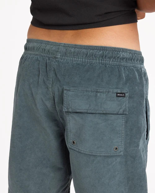 RVCA Escape Elastic Cord 17" Short Balsam Green