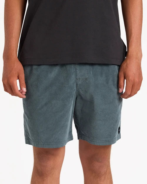 RVCA Escape Elastic Cord 17" Short Balsam Green