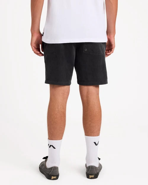 RVCA Escape Cord Elastic Short Black