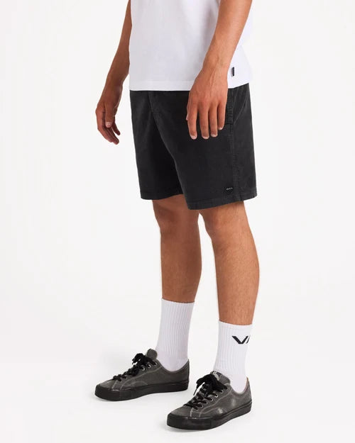 RVCA Escape Cord Elastic Short Black