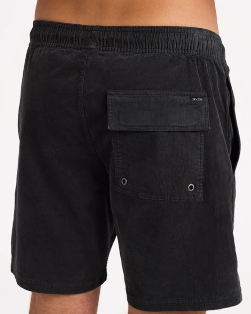 RVCA Escape Cord Elastic Short Black