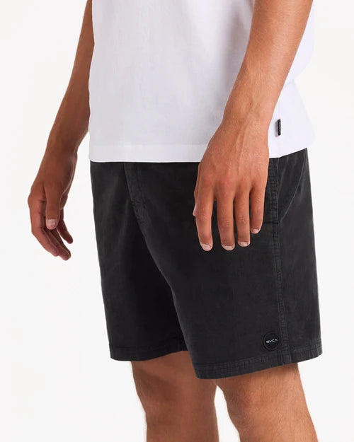 RVCA Escape Cord Elastic Short Black