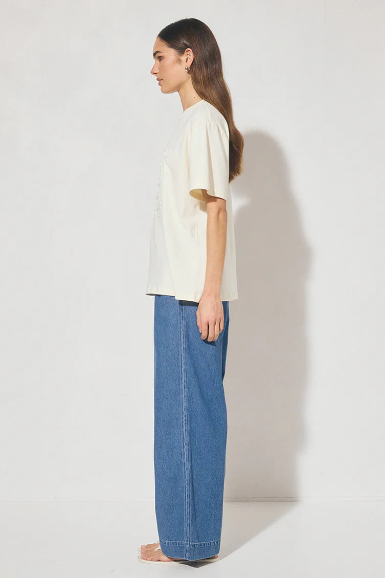 MON RENN Essie Tee Off White