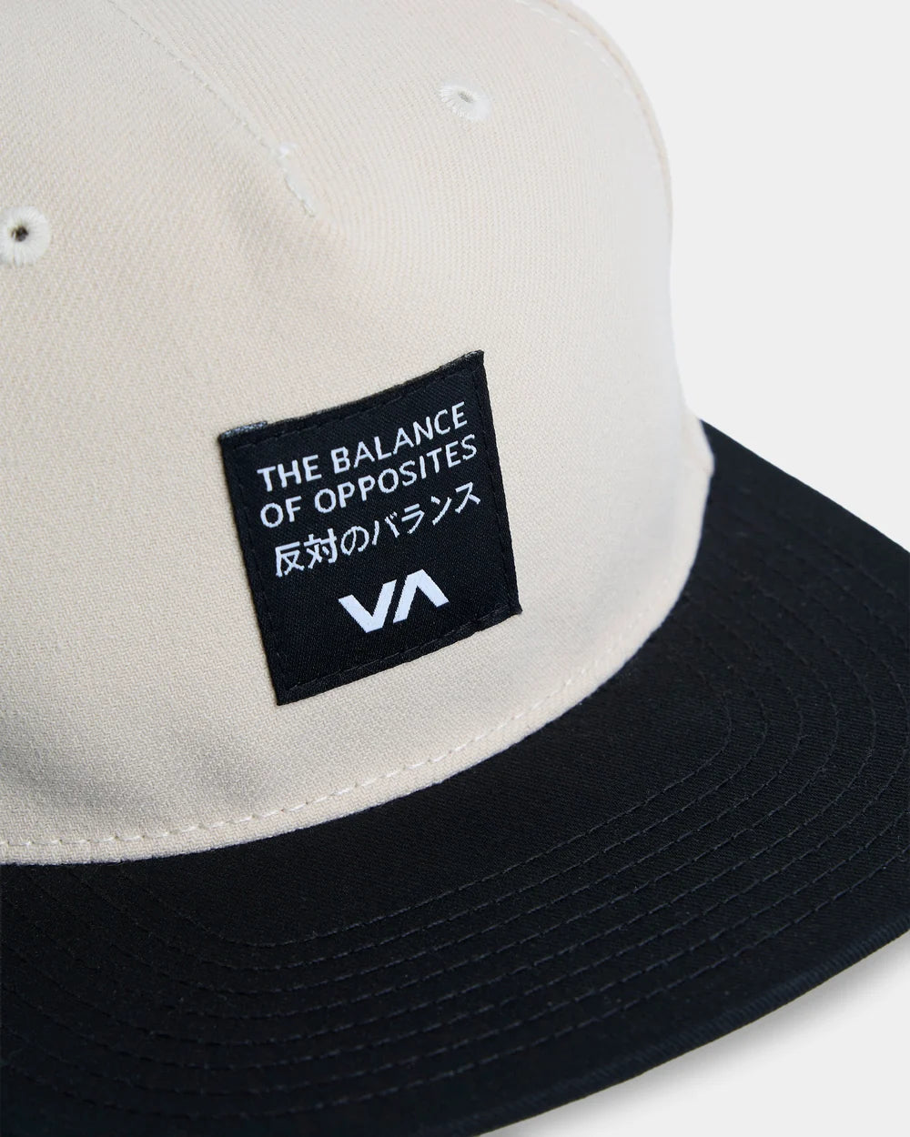 RVCA Foreign 5 Panel Snapback Natural