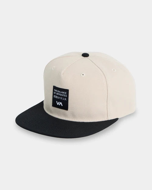 RVCA Foreign 5 Panel Snapback Natural