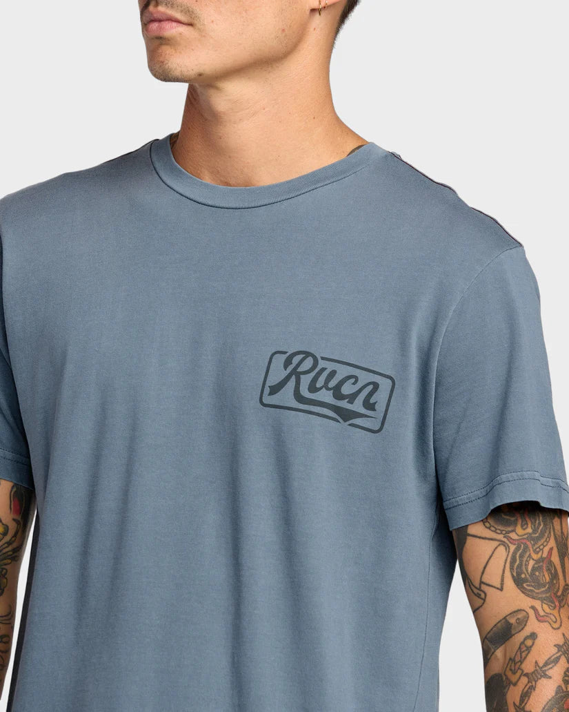 RVCA Frame Up Tee Vintage Navy
