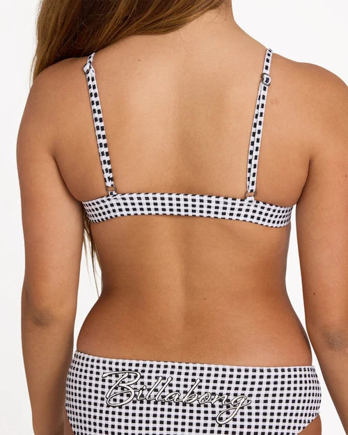 BILLABONG Girl Gingham Crush Triangle Bikini Set 8-14 years