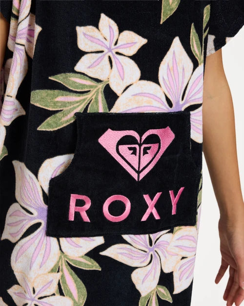 ROXY Girls Stay Magical Hooded Towel Of the Pacific Print