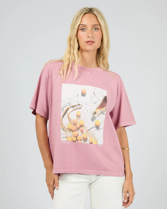 ALL ABOUT EVE Golden Hour Tee Quartz Pink