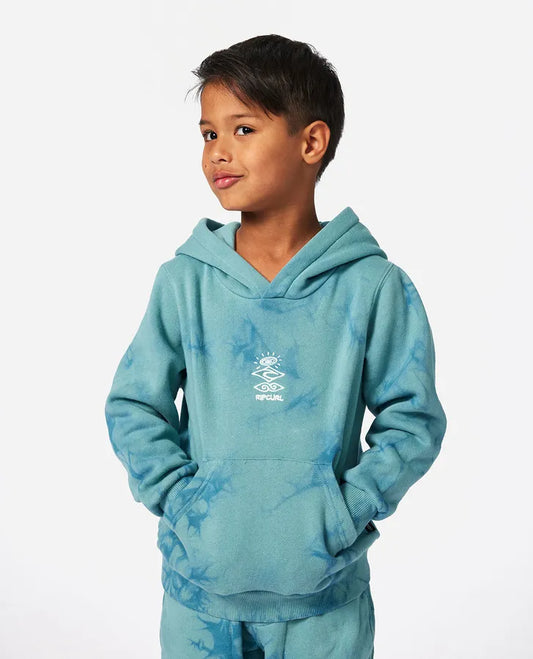 Rip Curl Grom Energy Tie Dye Hood Boys 1-8 years