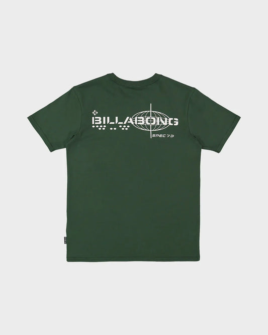 BILLABONG Groms Spec 73 Tee Dark Forest 2-7 years