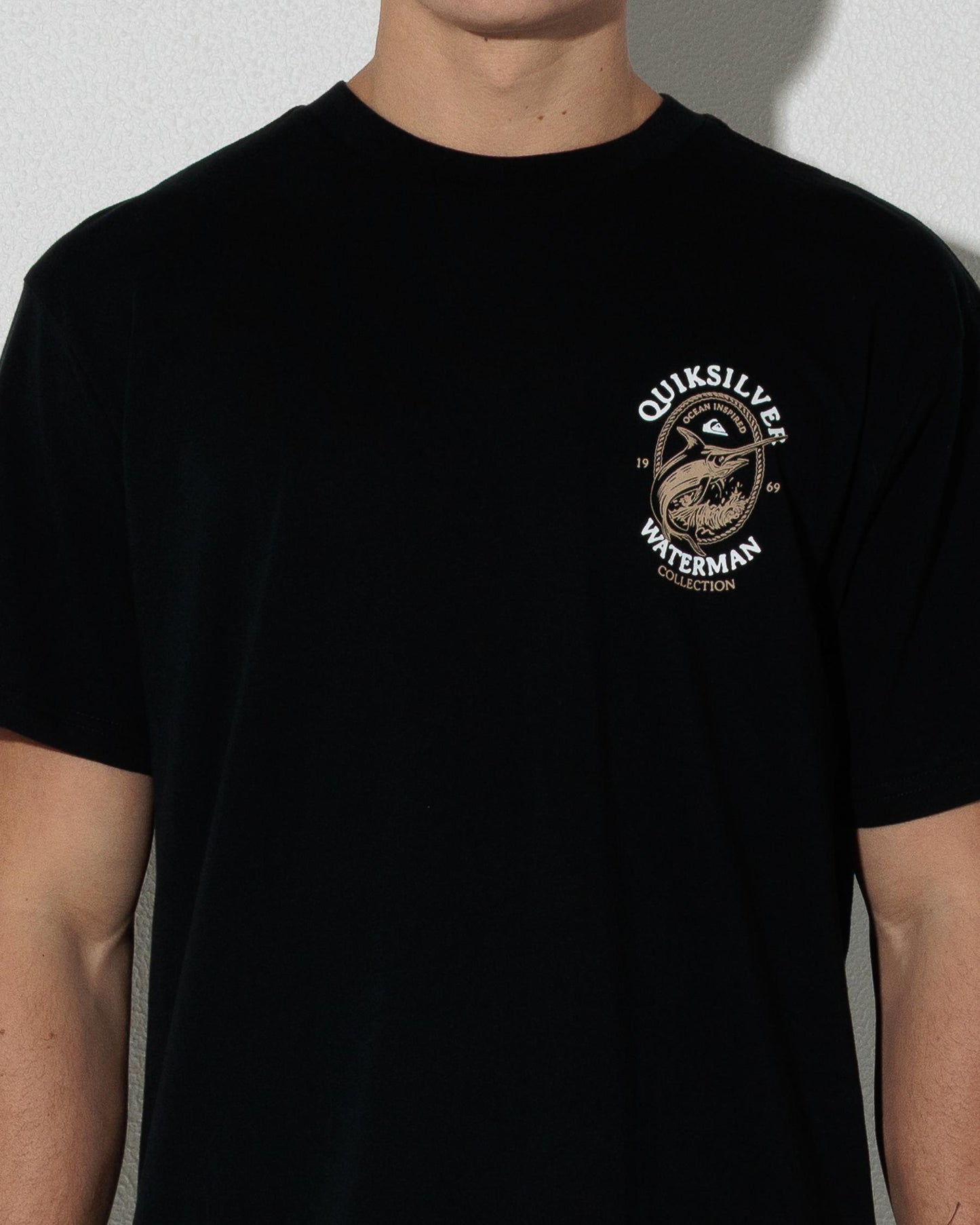 QUIKSILVER Hard Line Tee Black