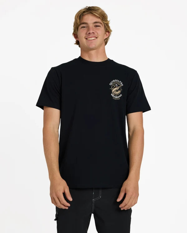 QUIKSILVER Hard Line Tee Black