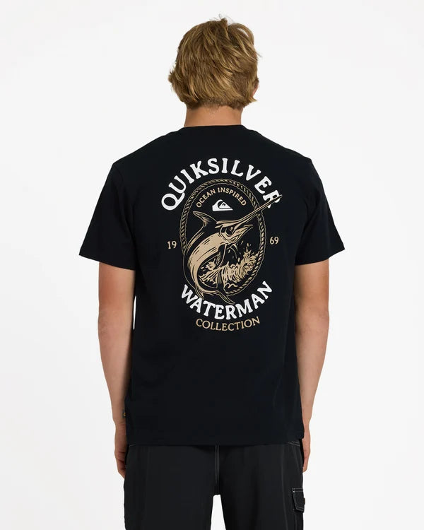 QUIKSILVER Hard Line Tee Black