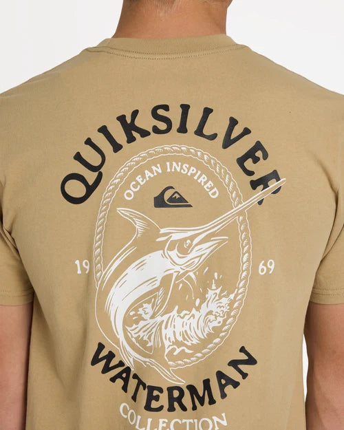 QUIKSILVER Hard Line Tee Cornstalk