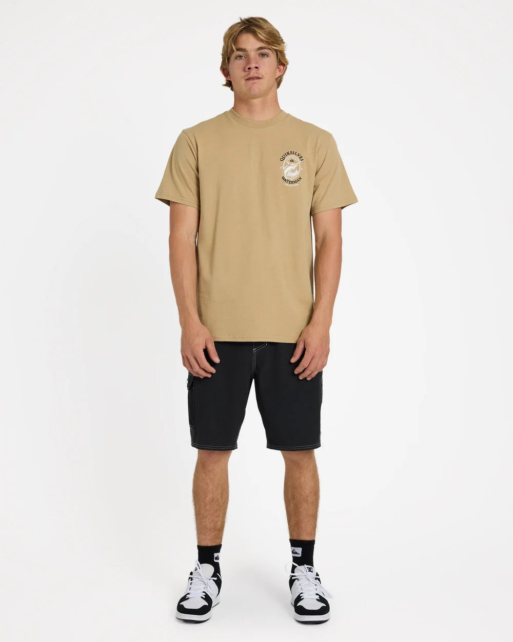 QUIKSILVER Hard Line Tee Cornstalk