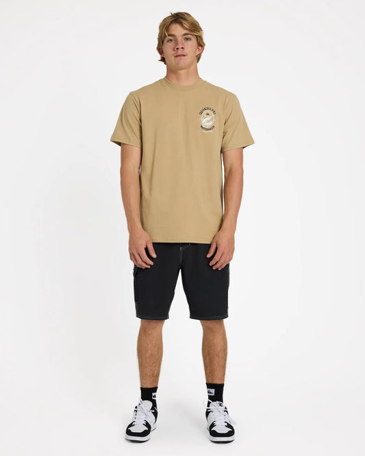 QUIKSILVER Hard Line Tee Cornstalk