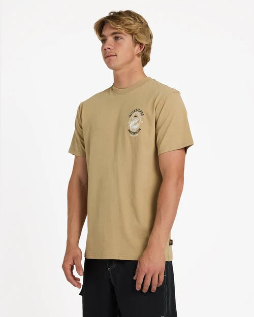 QUIKSILVER Hard Line Tee Cornstalk