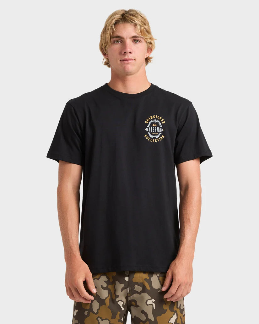 QUIKSILVER Heavy Hooks Black Tee