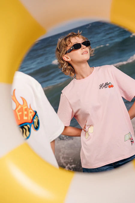 HUFFER Classic Tee Huffer Sounds Primrose