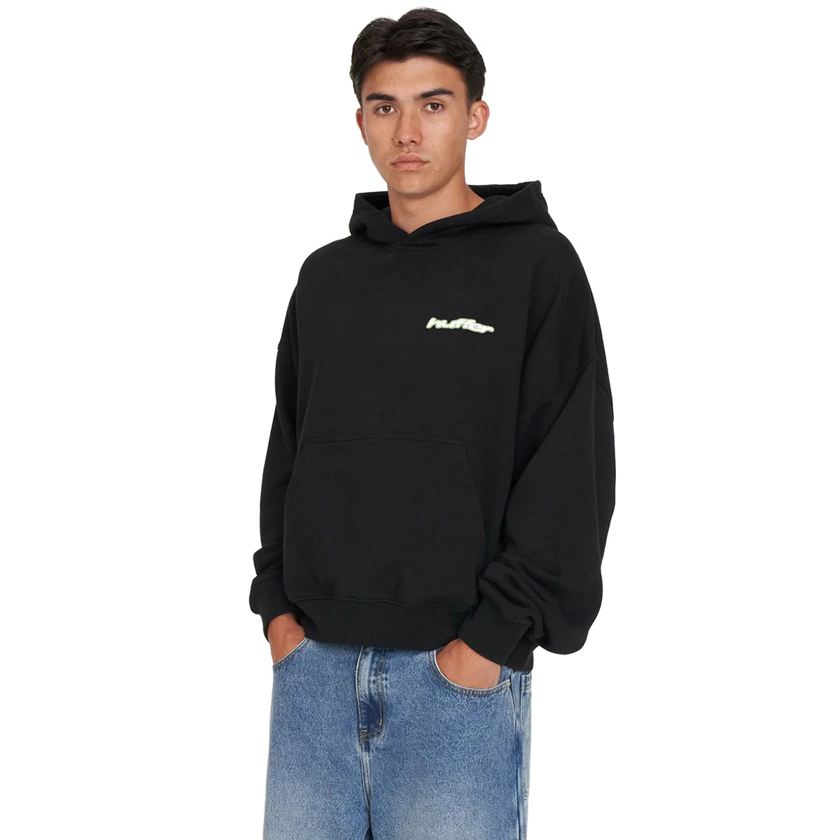 HUFFER Sub Crop Hoodie 350g Omni