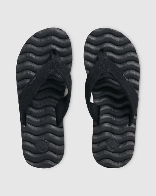 KUSTOM Hummer Jandal Black