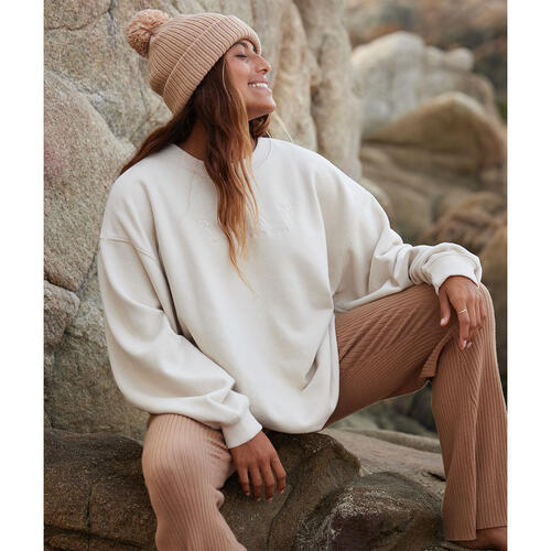 ROXY In Morning Sunrise Pullover Crew Sweatshirt