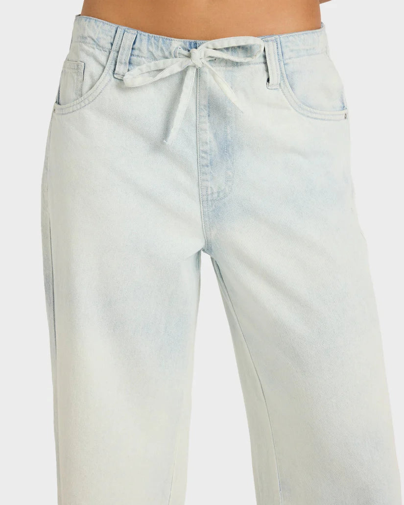 BILLABONG Jade Saltwashed Elastic Waist Denim Pant