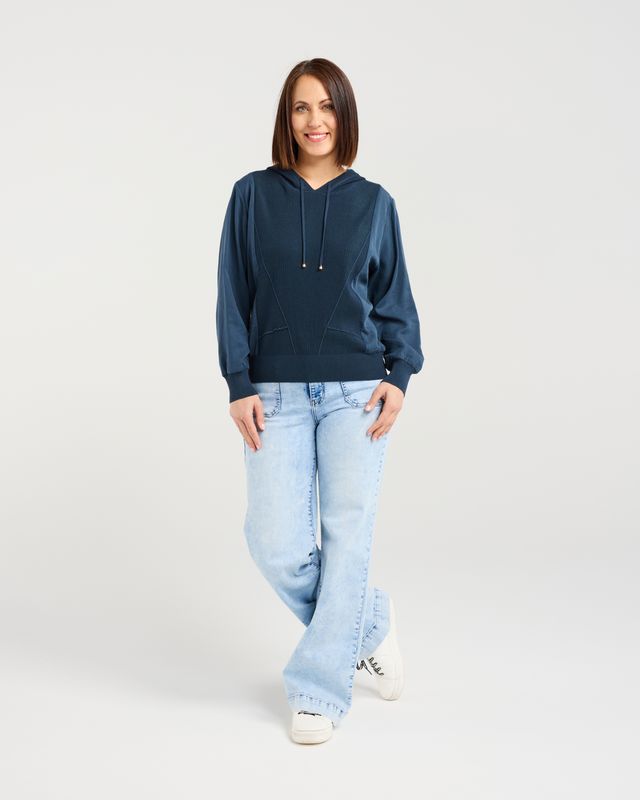 SEDUCE Juno Sweater Knit Top Ink