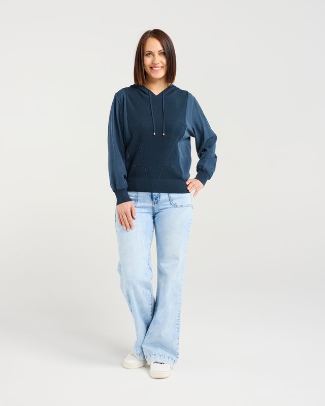 SEDUCE Juno Sweater Knit Top Ink