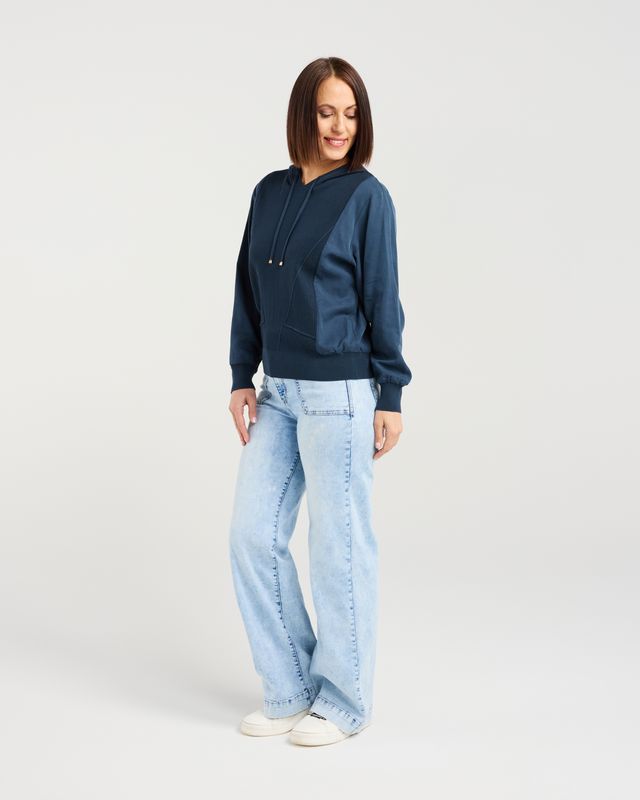 SEDUCE Juno Sweater Knit Top Ink