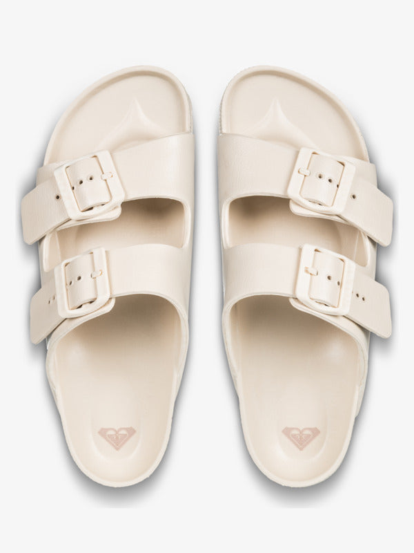 ROXY Womens Kattie Slides Taupe