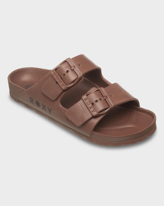 ROXY Womens Kattie Slide Chocolate