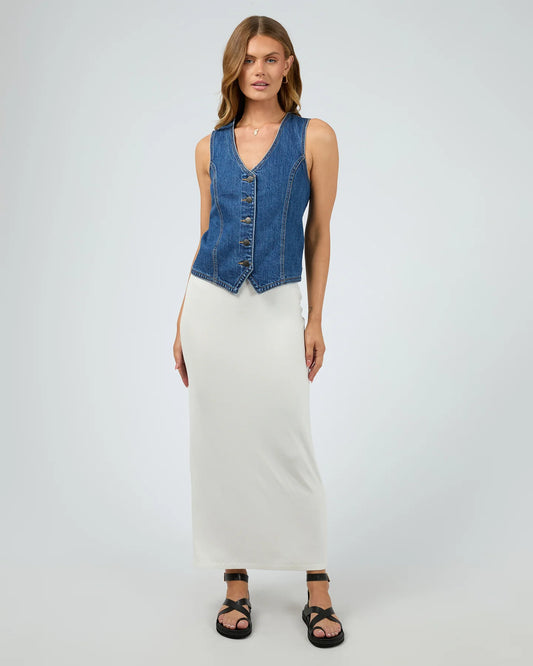 All About Eve Korin Denim Vest