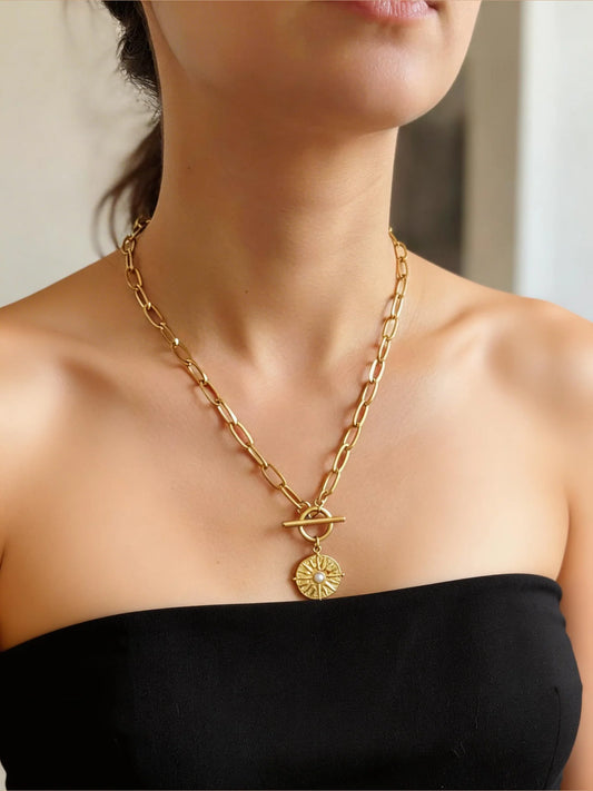 TWIGG JEWELLERY Liebe Necklace Gold