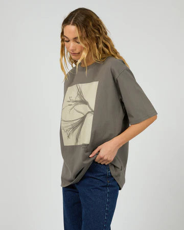 SILENT THEORY Life Tee Coal