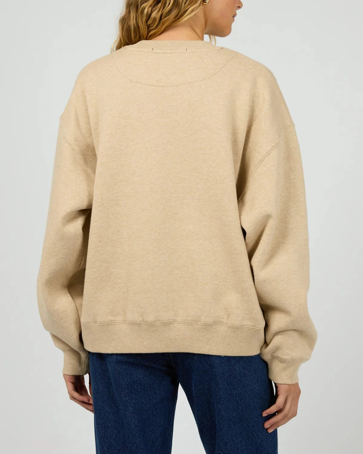 SILENT THEORY Logo Crew Oat