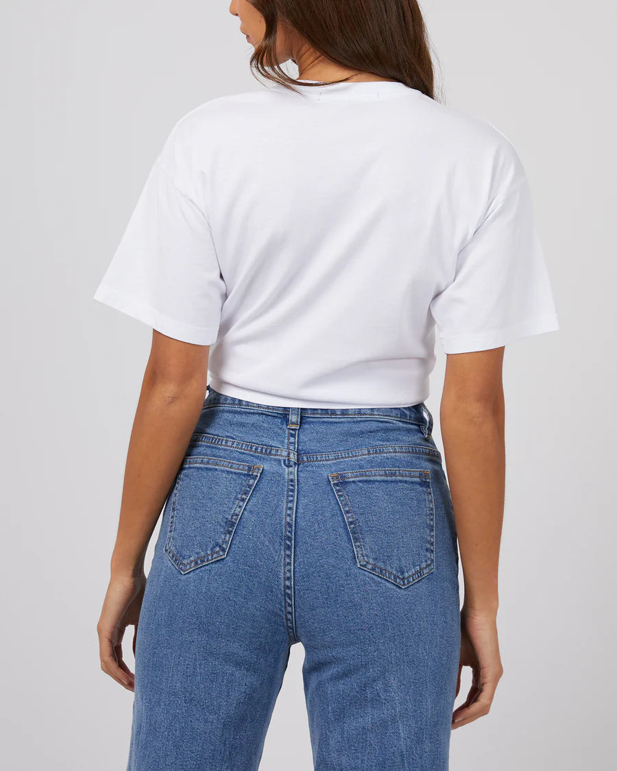 SILENT THEORY Logo Tee White