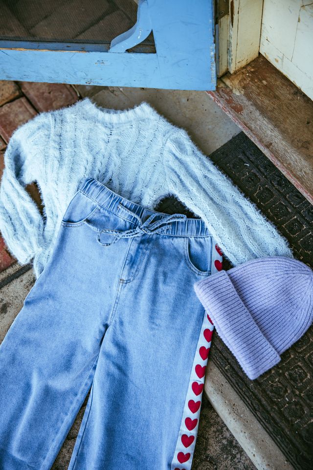 EVE GIRL Lola Denim Elastic Waist Jean 3-7 years