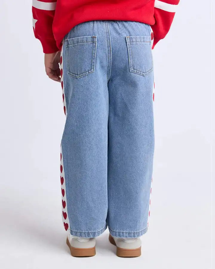 EVE GIRL Lola Denim Elastic Waist Jean 3-7 years