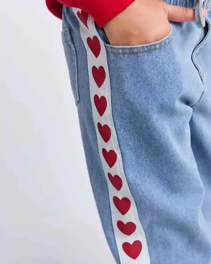 EVE GIRL Lola Denim Elastic Waist Jean 3-7 years